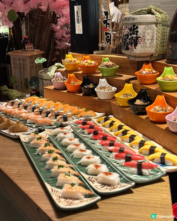 🤩 海陸空海鮮+甜品吃到飽Buffet！😋
