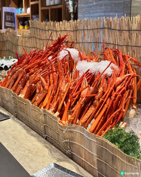 🤩 海陸空海鮮+甜品吃到飽Buffet！😋