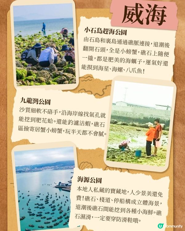 港澳夏日游山東，這些熱門趕海地千萬別錯過