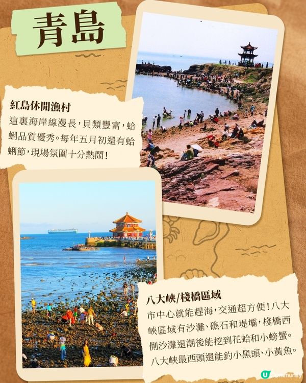 港澳夏日游山東，這些熱門趕海地千萬別錯過