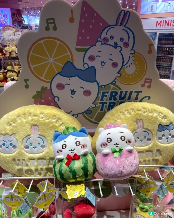 水果 BFF！Chiikawa 最新超萌掛件入手 😍🍓