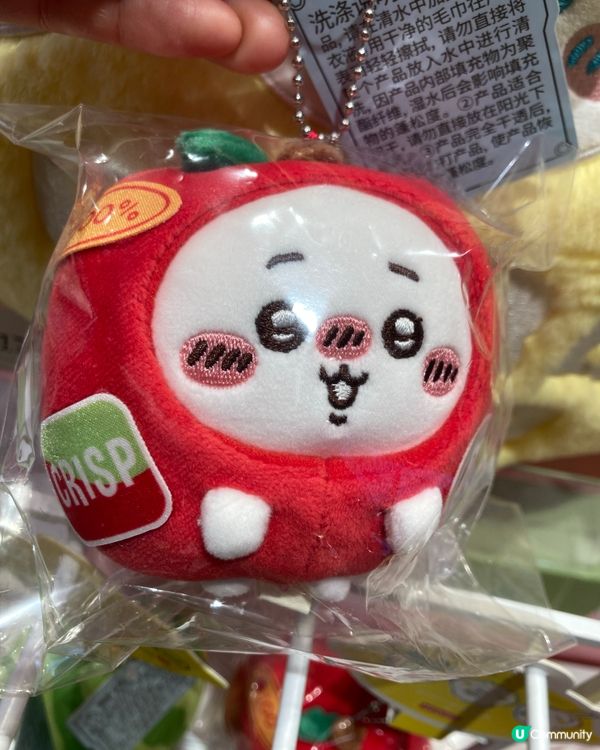 水果 BFF！Chiikawa 最新超萌掛件入手 😍🍓