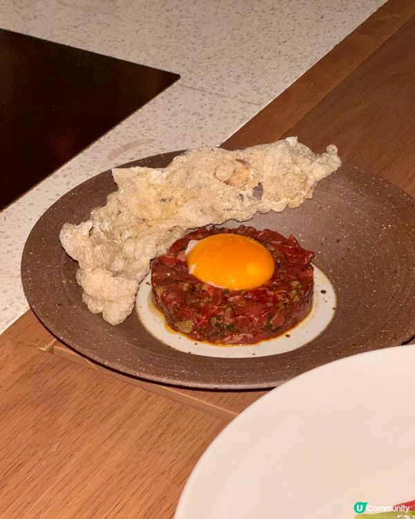 灣仔Marrow麻辣牛肉tartare好食到飛起！🤤