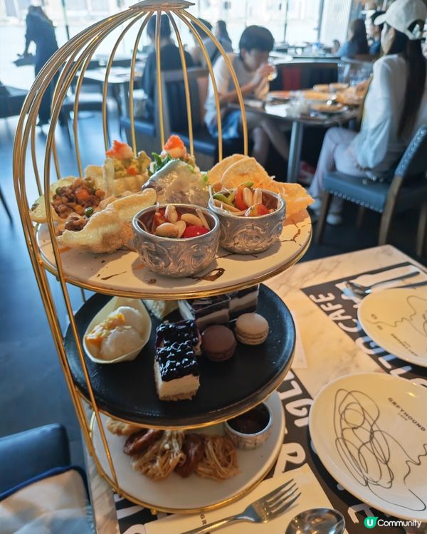 
又去左食港女afternoon tea🫖🐶