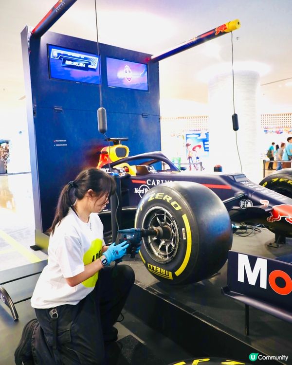 太古城中心變身F1賽車場
