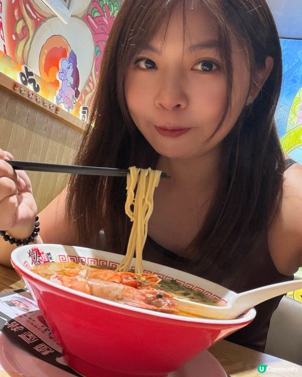 一人食勁正蝦湯拉麵！🦐🍜