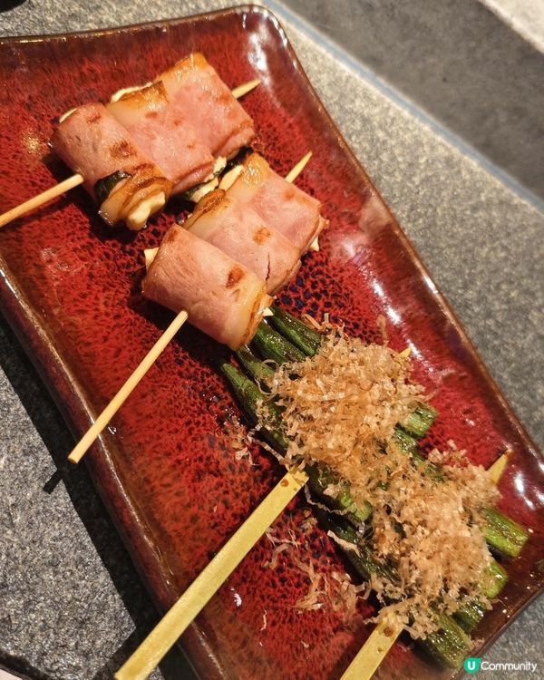 【尖沙咀高質炭火串燒店 の 火赤 】