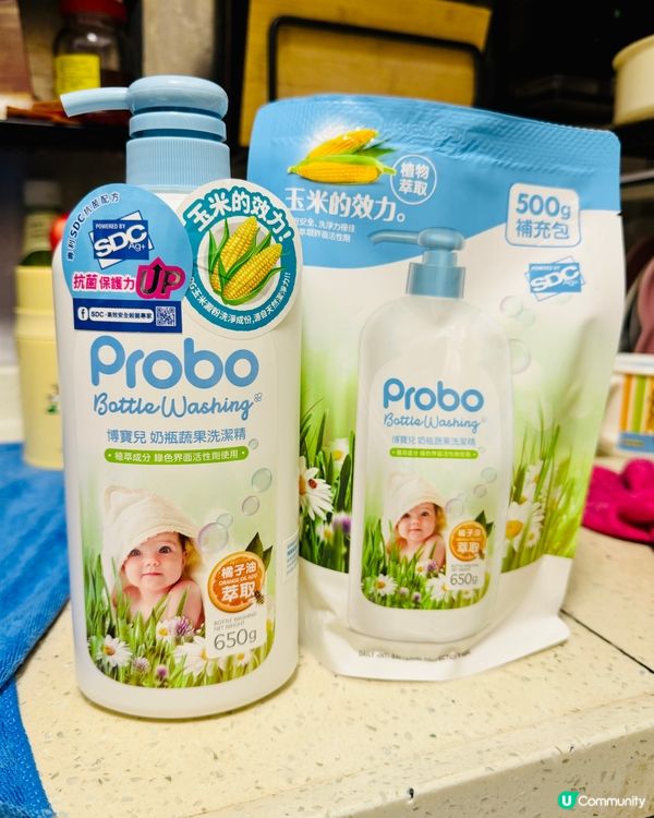 🌸育兒好物🍼Probo奶瓶蔬果洗潔精🌸