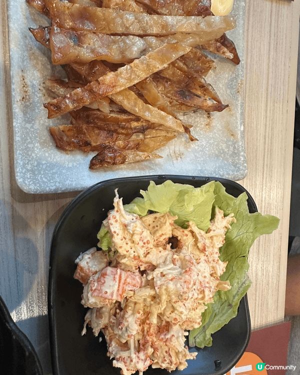 這一間荃灣如心廣場的賢河日本料理，食物好味，最上一張的是雞泡...