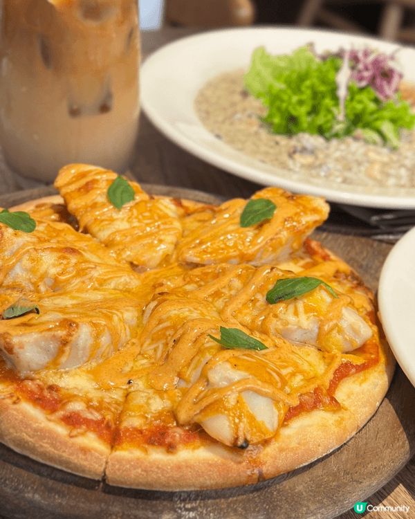 黑松露忌廉磨菇雞肉燉飯