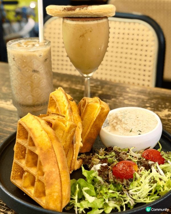 大推呢間Wozi cafe 窩子，呢到主打創意窩夫同特色主食...