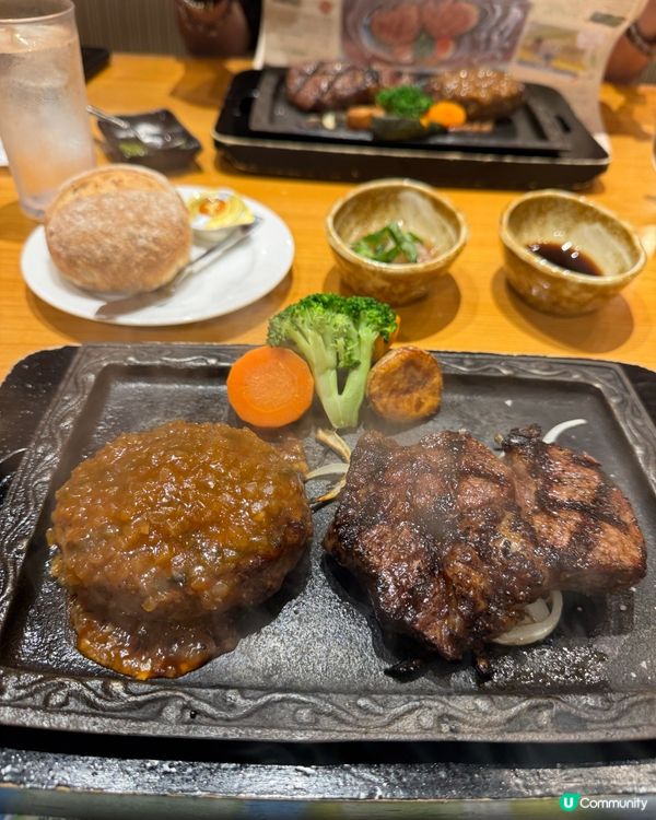 日本100%牛肉漢堡😋