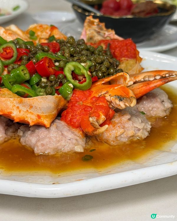 尖沙咀米芝蓮廚主理點心粵菜館 膏蟹蒸肉餅/瀨尿蝦粉絲/椒香南非鮑