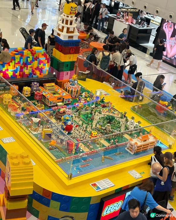 沙田新城市廣場變咗Lego land 