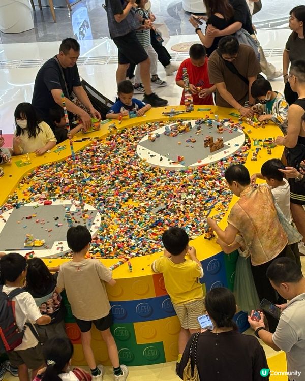 沙田新城市廣場變咗Lego land 