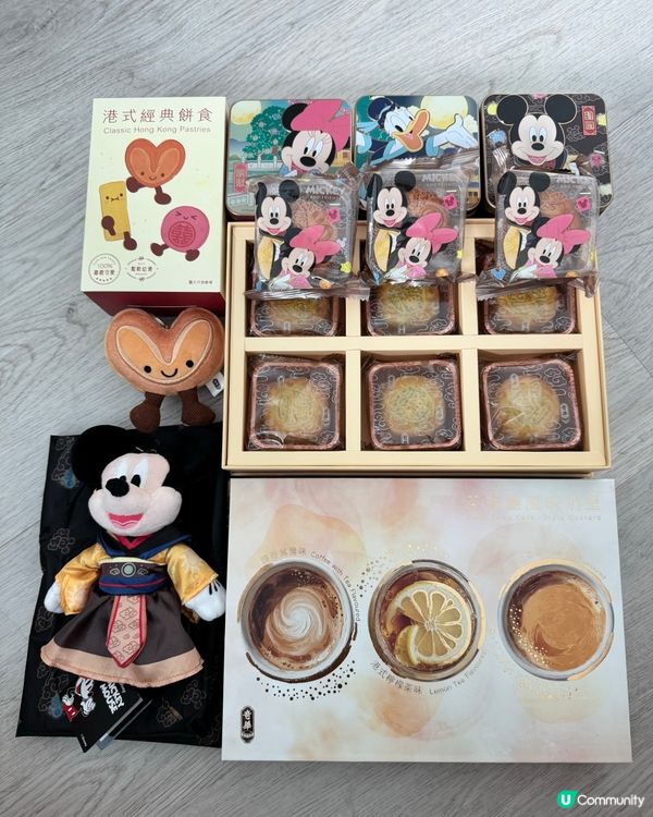 🏰迪士尼系列月餅禮盒 超可愛