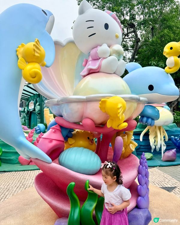 夏日玩轉海洋公園！🌊🐧💖