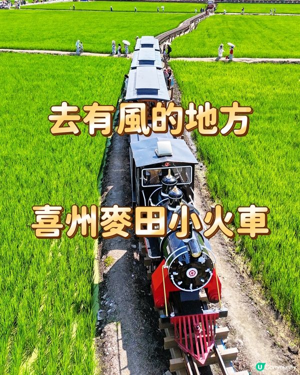去有風的地方 喜州麥田小火車