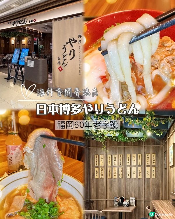 日本🇯🇵福岡過江龍烏冬登陸尖沙咀喇！