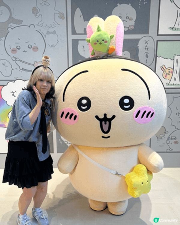 每次到日本也會專找有Chiikawa的地方影相和觀光，也因為...