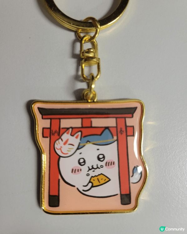 我在金鐘文具佬店買了這個京都限定的鎖匙扣。這個鎖匙扣售價是港...