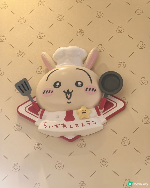 沖繩parco city下面有間chiikawa餐廳，打卡一...