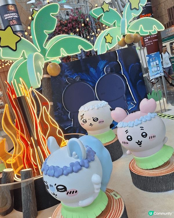 參觀完旺角朗豪坊嘅《劇場版CHIIKAWA人魚島的秘密》展覽...