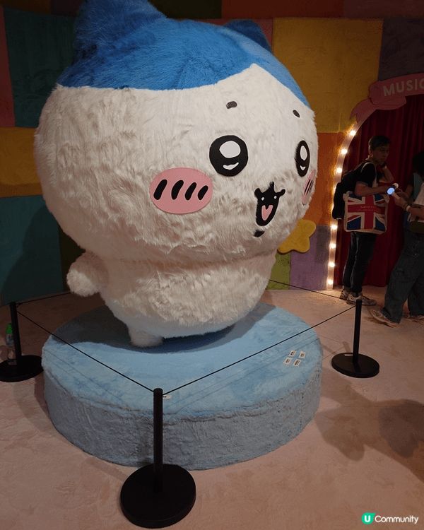 打卡靚相,去chiikawa展打卡,最鍾意chii仔因為佢即...