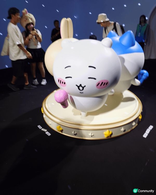 打卡靚相,去chiikawa展打卡,最鍾意chii仔因為佢即...