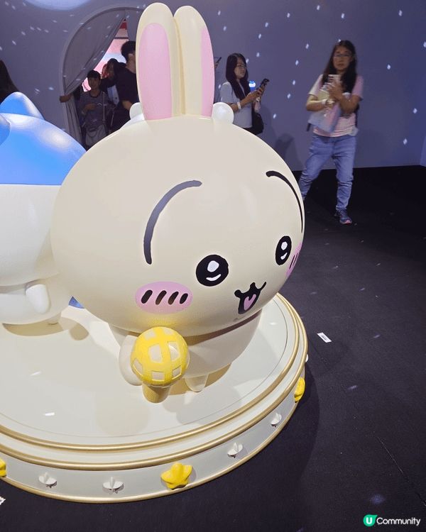 打卡靚相,去chiikawa展打卡,最鍾意chii仔因為佢即...