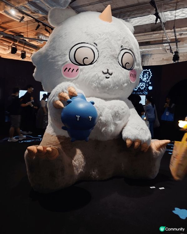 打卡靚相,去chiikawa展打卡,最鍾意chii仔因為佢即...