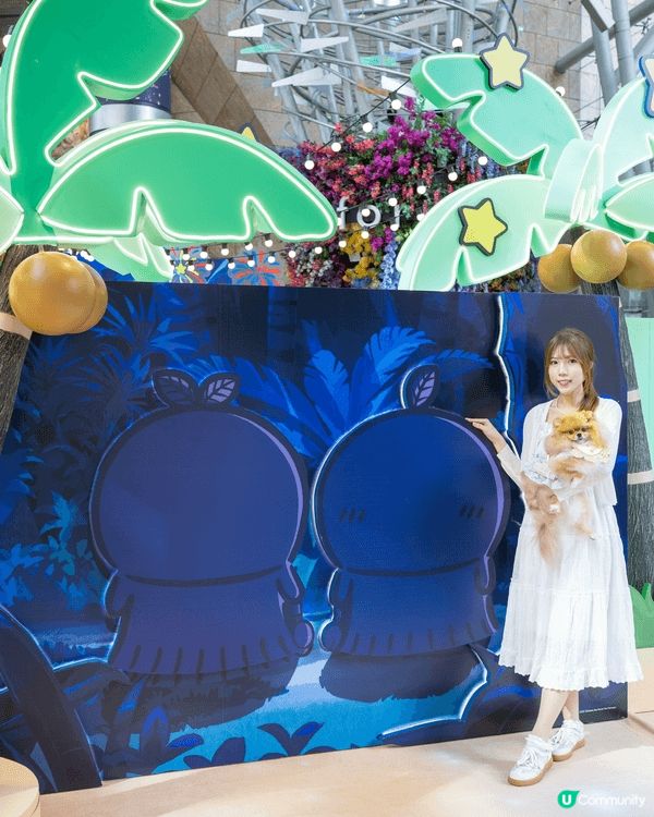 各位chiikawa粉絲注意⚠️ 人魚島正式登陸朗豪坊啦！🌊...