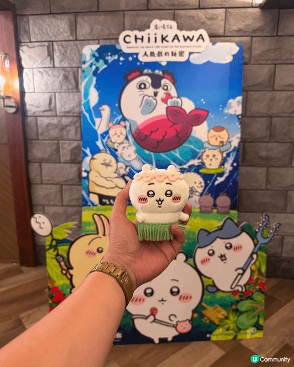 去左動漫展打卡，看了最新chiikawa 電影，作為忠實粉絲...