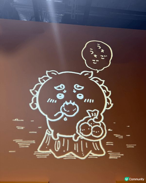 呢幾張相都係喺 Chiikawa 展覽打卡影嘅，超正！