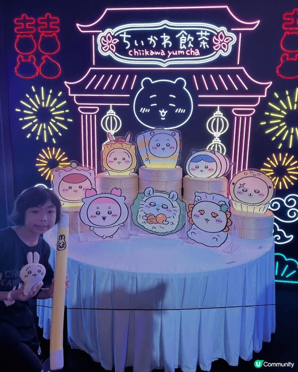 上年同囡囡去Chiikawa 展，期待下星期再同囡囡去新Ch...