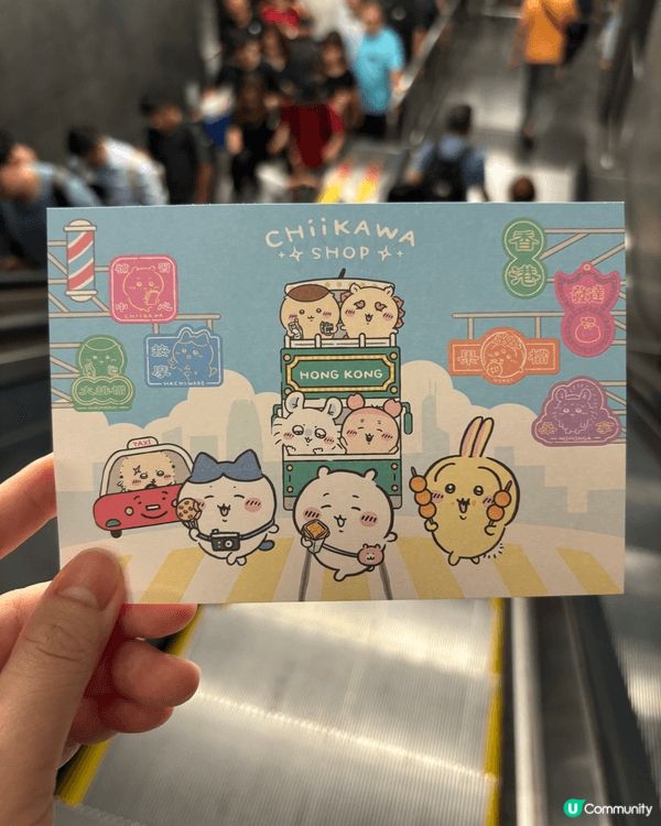 每年8月都係chiikawa來港既重要日子，每日都好開心🥰今...