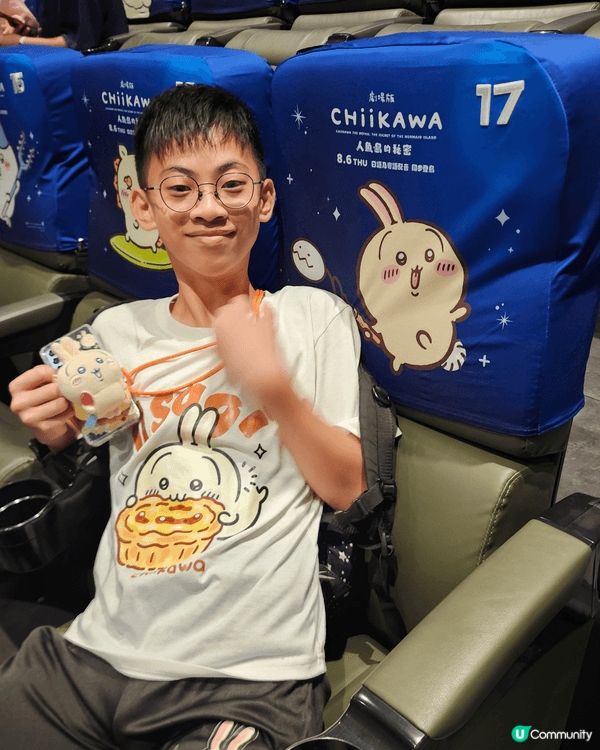 Chiikawa 嘅第一套大電影一定要支持，仲一定要同戲院椅...