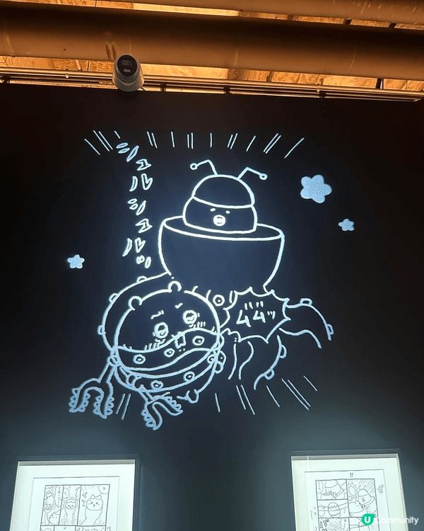 K11 musea Chiikawa 展覽 ，館內裏面好多有...