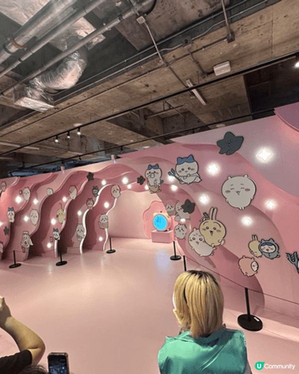 K11 musea Chiikawa 展覽 ，館內裏面好多有...