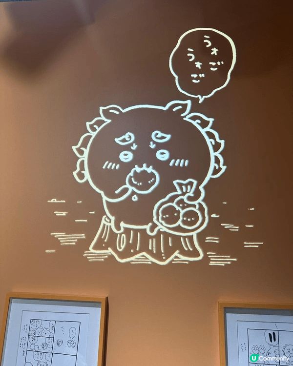 K11 musea Chiikawa 展覽 ，館內裏面好多有...