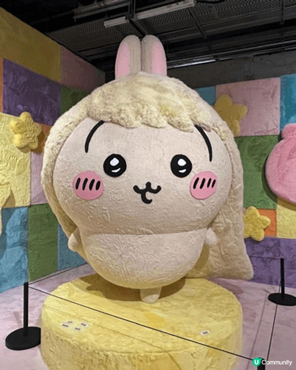 K11 musea Chiikawa 展覽 ，館內裏面好多有...