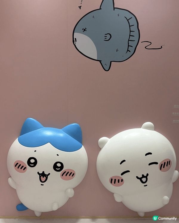 而家香港真係有好多chiikawa嘅打卡地點，首先就係朗豪坊...