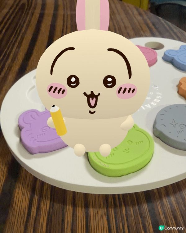 Chiikawa 特展，兔兔