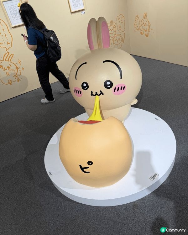 Chiikawa新既展覽好好睇呀！有畫稿睇好多都好得意，原畫...