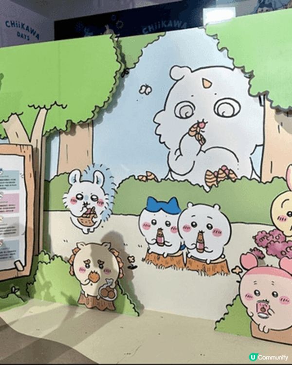自從上年夏天去咗”Chiikawa days”展，簡直係可愛...