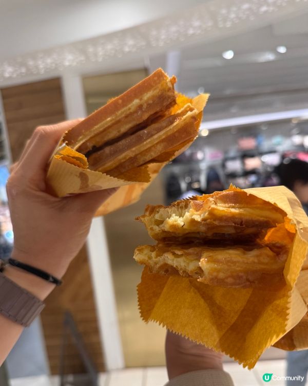 荃灣低調高手❤️蛋香爆棚😋格仔餅必食