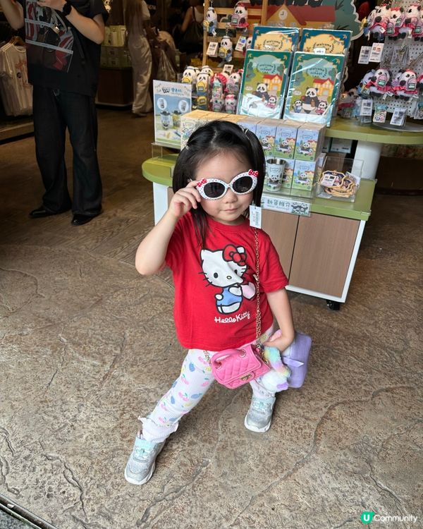 Ocean park人少🌞好chill！🐼