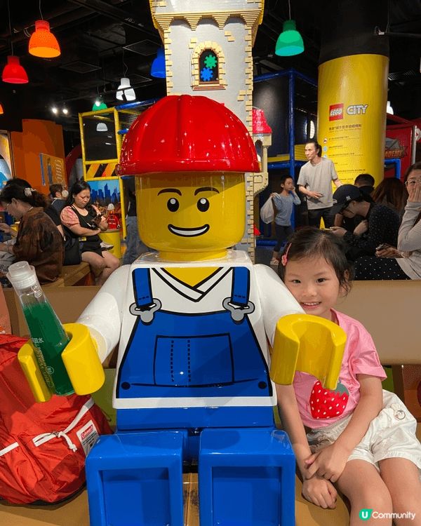 今日就同左爸爸去香港樂高探索中心 玩啊！ 一入到去我就眼都未...