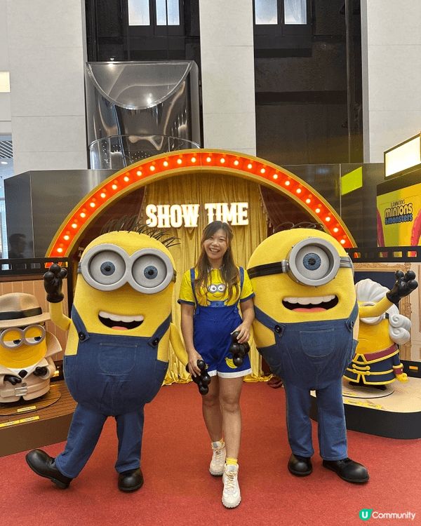 介紹Minions & Monsters」電影主題打卡展，有...