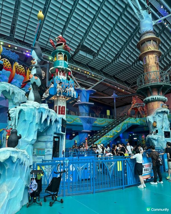 珠海長隆飛船樂園：全室內設計，暑假避暑👨‍👩‍👧‍👦